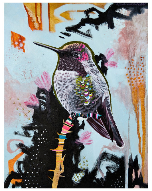 'Anna's Bird' - Original Painting